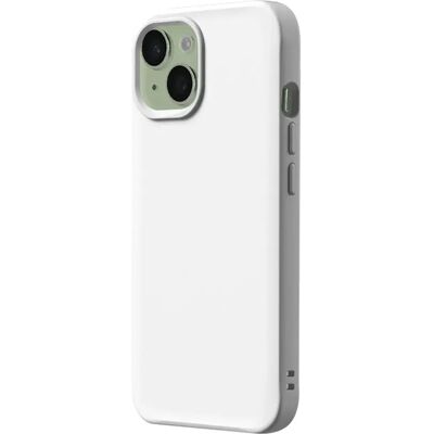 Rhinoshield Coque pour iPhone 15 Plus Modèle SolidX Compatible Recharge Sans Fil Blanc - Publicité Rhinoshield Coque pour iPhone 15 Plus Modèle SolidX Compatible Recharge Sans Fil Blanc - Publicité