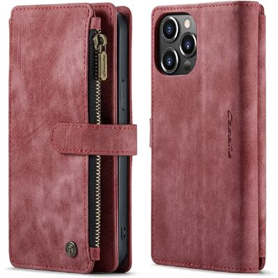 Caseme Étui portefeuille avec support pour Apple iPhone 13 Pro Max - Publicité Caseme Étui portefeuille avec support pour Apple iPhone 13 Pro Max - Publicité