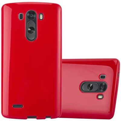 Coque TPU Jelly mince pour LG G3 - Rouge Brillant - Publicité Coque TPU Jelly mince pour LG G3 - Rouge Brillant - Publicité