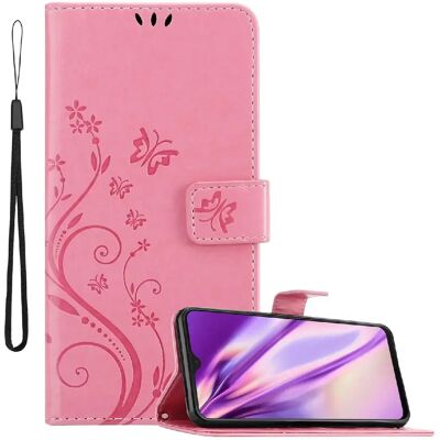 Coque florale Samsung Galaxy M21 / M30s - Rose - Publicité Coque florale Samsung Galaxy M21 / M30s - Rose - Publicité