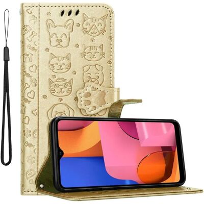 Coque de Protection Or pour Samsung A20s - Design Chiens et Chats - Publicité Coque de Protection Or pour Samsung A20s - Design Chiens et Chats - Publicité