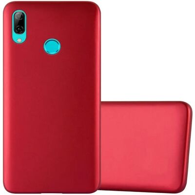 Coque Honor Huawei P SMART 2019 Rouge Métallique Mince TPU - Publicité Coque Honor Huawei P SMART 2019 Rouge Métallique Mince TPU - Publicité