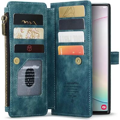 Caseme Portefeuille avec support Samsung Galaxy Note 10 Plus / Note 10 Plus 5G - Vert - Publicité Caseme Portefeuille avec support Samsung Galaxy Note 10 Plus / Note 10 Plus 5G - Vert - Publicité