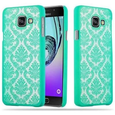 Coque rigide Galaxy A3 2016 Vert - Motif Paisley - Publicité Coque rigide Galaxy A3 2016 Vert - Motif Paisley - Publicité