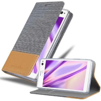 Coque Jeans Protectrice Sony Xperia C4 - Fonction Support - Publicité Coque Jeans Protectrice Sony Xperia C4 - Fonction Support - Publicité