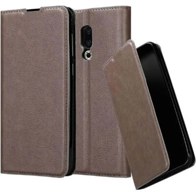 Cadorabo Étui portefeuille Meizu 16 - Marron - Publicité Cadorabo Étui portefeuille Meizu 16 - Marron - Publicité