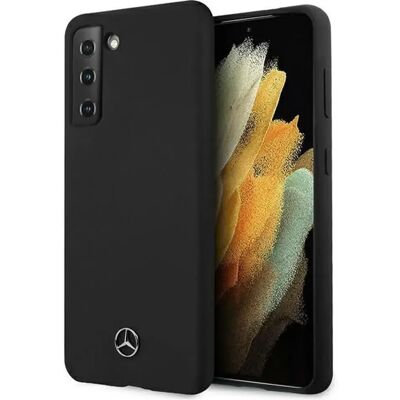 Mercedes-Benz Ligne en Silicone - Coque pour Samsung Galaxy S21+ - Noir - Publicité Mercedes-Benz Ligne en Silicone - Coque pour Samsung Galaxy S21+ - Noir - Publicité