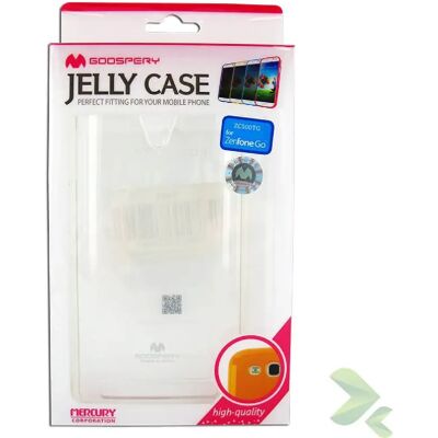 Mercury goospery Coque TPU Asus Zenfone Go ZC500TG - Transparent - Publicité Mercury goospery Coque TPU Asus Zenfone Go ZC500TG - Transparent - Publicité