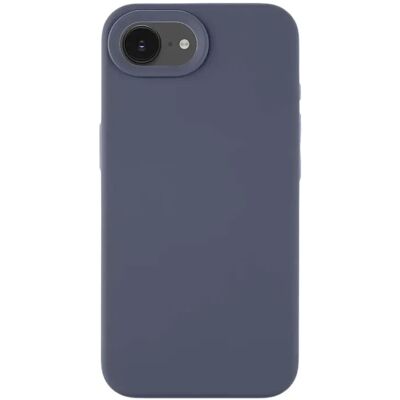 Tactical Coque MagSafe pour iPhone 16e en Silicone Série Velvet Smoothie Gris foncé - Publicité Tactical Coque MagSafe pour iPhone 16e en Silicone Série Velvet Smoothie Gris foncé - Publicité