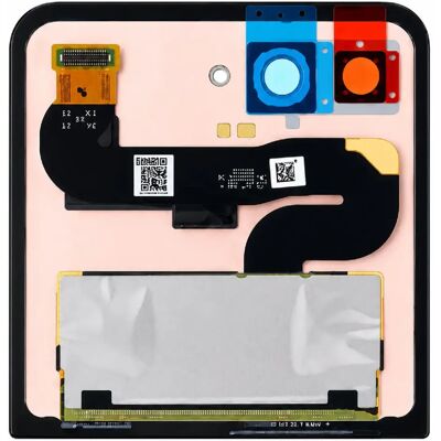 Écran Externe AMOLED de Remplacement pour Motorola Razr 70 Service Pack Noir - Publicité Écran Externe AMOLED de Remplacement pour Motorola Razr 70 Service Pack Noir - Publicité