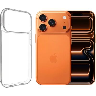 Coque de Protection transparente souple silicone pour iPhone 17 Pro Max 6.9"-Visiodirect - Publicité Coque de Protection transparente souple silicone pour iPhone 17 Pro Max 6.9"-Visiodirect - Publicité