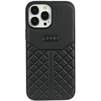 Coque en Cuir Véritable Audi pour iPhone 13 Pro Max - Publicité Coque en Cuir Véritable Audi pour iPhone 13 Pro Max - Publicité