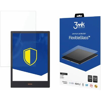 3MK Onyx Boox Note 5 Verre Hybride Flexible - Protection Edge-to-Edge - Publicité 3MK Onyx Boox Note 5 Verre Hybride Flexible - Protection Edge-to-Edge - Publicité