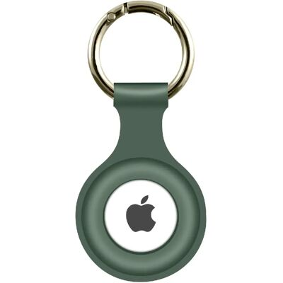 Etui en gel de silicone pour AirTag - Antichoc, Vert - Publicité Etui en gel de silicone pour AirTag - Antichoc, Vert - Publicité