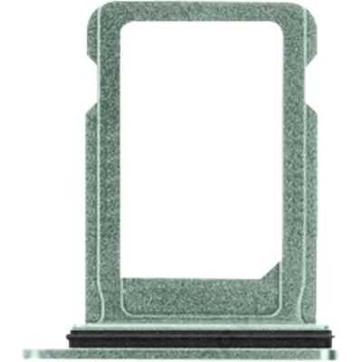 Support Nano SIM vert pour iPhone 12 / 12 Pro de Clappio - Publicité Support Nano SIM vert pour iPhone 12 / 12 Pro de Clappio - Publicité