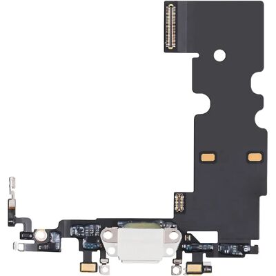 Relife Connecteur de Charge Lightning pour iPhone SE 2022 avec Microphone Blanc - Publicité Relife Connecteur de Charge Lightning pour iPhone SE 2022 avec Microphone Blanc - Publicité