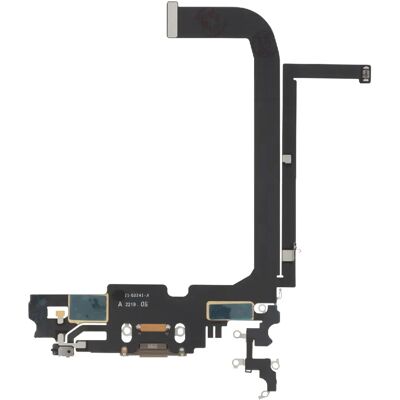 Relife Connecteur de Charge Lightning pour iPhone 13 Pro Max avec Microphone Dorée - Publicité Relife Connecteur de Charge Lightning pour iPhone 13 Pro Max avec Microphone Dorée - Publicité
