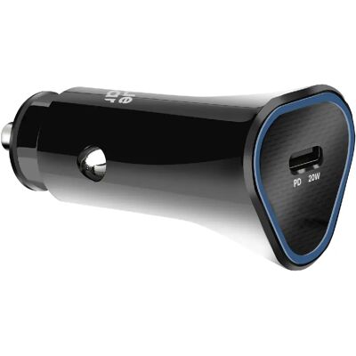Chargeur voiture Blue Star - USB-C 20W Power Delivery - Publicité Chargeur voiture Blue Star - USB-C 20W Power Delivery - Publicité