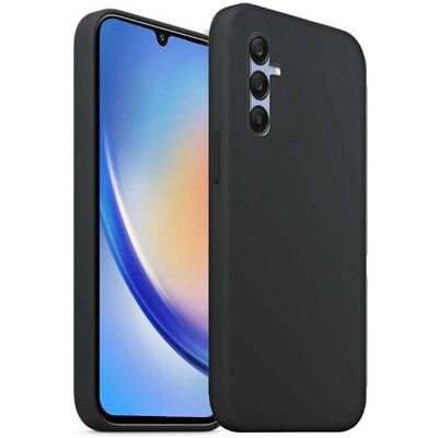 Akashi Coque Silicone Noir Galaxy A16 / A16 5G - Publicité Akashi Coque Silicone Noir Galaxy A16 / A16 5G - Publicité