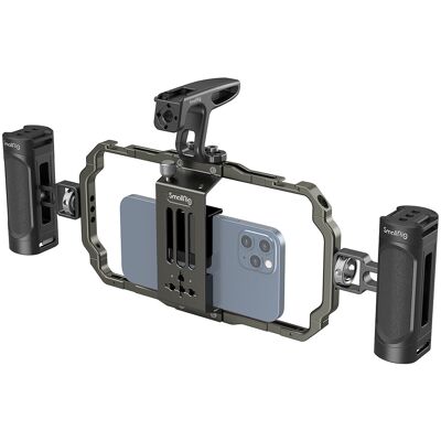 SmallRig 3155B Universal Mobile Phone Handheld Video Rig Kit - Publicité SmallRig 3155B Universal Mobile Phone Handheld Video Rig Kit - Publicité