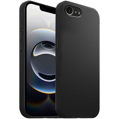 Akashi Coque Silicone Noir iPhone 16e / 17e - Publicité Akashi Coque Silicone Noir iPhone 16e / 17e - Publicité