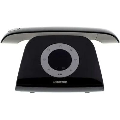 Téléphone sans fil Logicom Design Rétro - Publicité Téléphone sans fil Logicom Design Rétro - Publicité