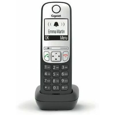 Siemens Gigaset A690HX - Téléphone DECT HD - 150 contacts - Noir - Publicité Siemens Gigaset A690HX - Téléphone DECT HD - 150 contacts - Noir - Publicité