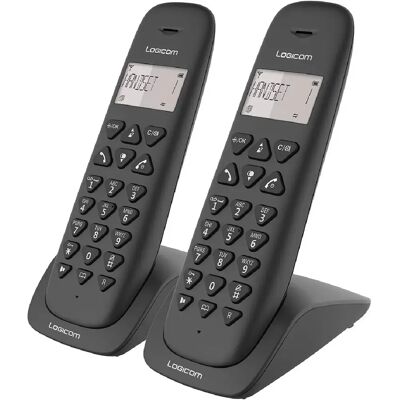 Logicom téléphone sans fil - Noir - Publicité Logicom téléphone sans fil - Noir - Publicité