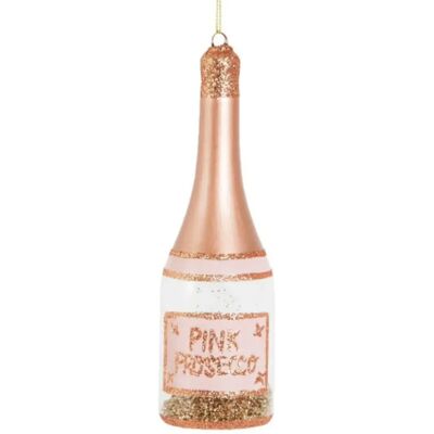 Sass & Belle Rose Prosecco boule de Noël - Publicité Sass & Belle Rose Prosecco boule de Noël - Publicité