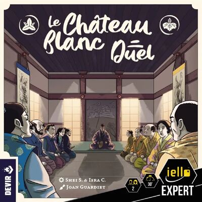 Iello Le Château Blanc: Duel Jeu 2 joueurs Stratégie Japon féodal - Publicité Iello Le Château Blanc: Duel Jeu 2 joueurs Stratégie Japon féodal - Publicité