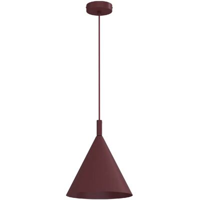 Suspension minimaliste bordeaux grand cône 1xGU10 8W Vins Luminex - Publicité Suspension minimaliste bordeaux grand cône 1xGU10 8W Vins Luminex - Publicité