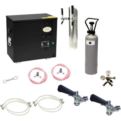 Distributeur de bière compact ICH-ZAPFE - 2 lignes, 40L/h - Publicité Distributeur de bière compact ICH-ZAPFE - 2 lignes, 40L/h - Publicité