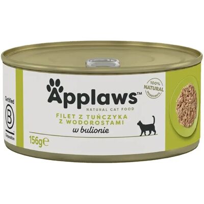 Nourriture Naturelle pour Chats Applaws Thon et Algues en Bouillon - Publicité Nourriture Naturelle pour Chats Applaws Thon et Algues en Bouillon - Publicité