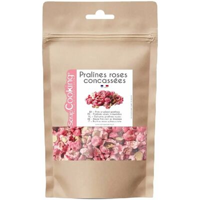 Scrapcooking Pralines roses concassées - Rose - Publicité Scrapcooking Pralines roses concassées - Rose - Publicité