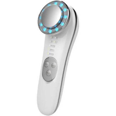 Chrono Masque facial LED anti-rides - Blanc - Publicité Chrono Masque facial LED anti-rides - Blanc - Publicité