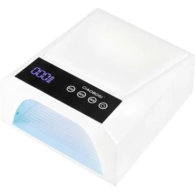 Avizar Lampe UV pour Ongles avec Minuterie et Écran LED 15W Blanc - Publicité Avizar Lampe UV pour Ongles avec Minuterie et Écran LED 15W Blanc - Publicité