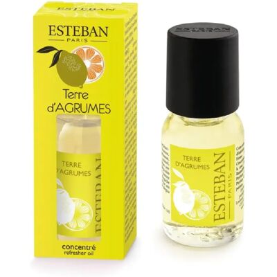 Esteban Concentre de parfum terre d'agrumes - Publicité Esteban Concentre de parfum terre d'agrumes - Publicité