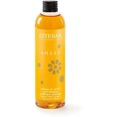 Esteban Paris - Recharge Ambre pour Bouquet 250ml - Recharge Diffuseur - Publicité Esteban Paris - Recharge Ambre pour Bouquet 250ml - Recharge Diffuseur - Publicité