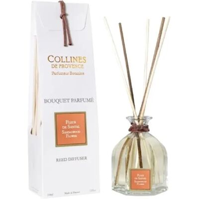 Collines de Provence Bouquet Parfumé Fleur de Santal 100ml - Publicité Collines de Provence Bouquet Parfumé Fleur de Santal 100ml - Publicité
