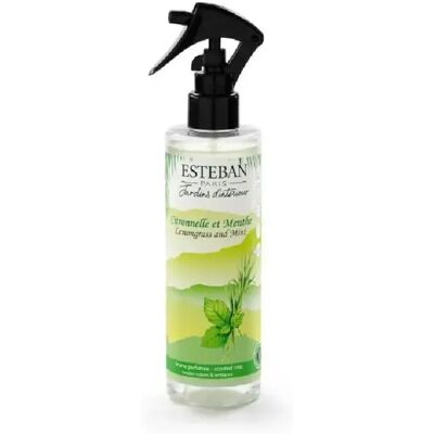 Esteban Brume textiles Citronnelle & Menthe - Publicité Esteban Brume textiles Citronnelle & Menthe - Publicité