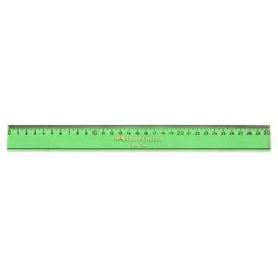 Faber-Castell Règle 813 Vert - Publicité Faber-Castell Règle 813 Vert - Publicité