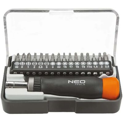 Ensemble de tournevis de précision Neo - 17 pièces - Publicité Ensemble de tournevis de précision Neo - 17 pièces - Publicité