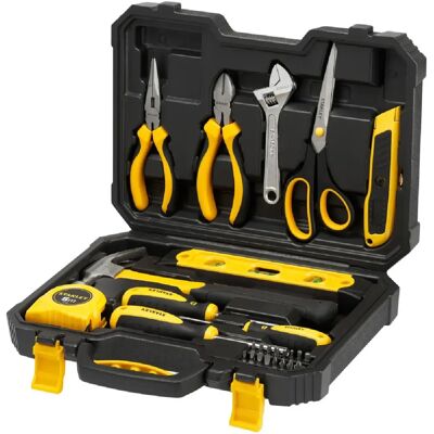 Stanley Mallette à outils - Noir et jaune - Publicité Stanley Mallette à outils - Noir et jaune - Publicité