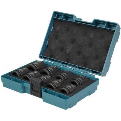 Makita E-16570 Jeu de 9 Douilles Impact Black - Publicité Makita E-16570 Jeu de 9 Douilles Impact Black - Publicité