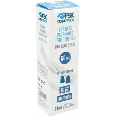 Ferrestock Bâton de colle 7 mm Transparent - Publicité Ferrestock Bâton de colle 7 mm Transparent - Publicité