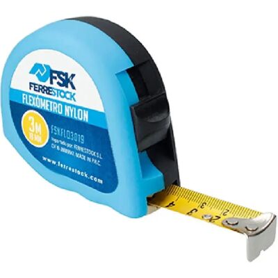 Ferrestock - 3m x 19mm - Jaune - Mètre pliant - Publicité Ferrestock - 3m x 19mm - Jaune - Mètre pliant - Publicité
