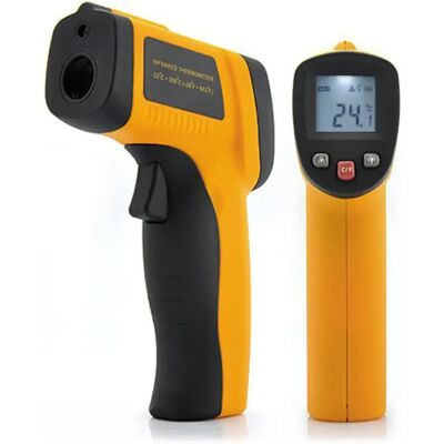 Thermomètre Infrarouge Pistolet Laser Électronique Sans Contact Max 550°C YONIS - Publicité Thermomètre Infrarouge Pistolet Laser Électronique Sans Contact Max 550°C YONIS - Publicité