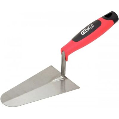 Truelle italienne ronde KS Tools - Lame en acier - Manche bicomposant - 180 mm - Publicité Truelle italienne ronde KS Tools - Lame en acier - Manche bicomposant - 180 mm - Publicité
