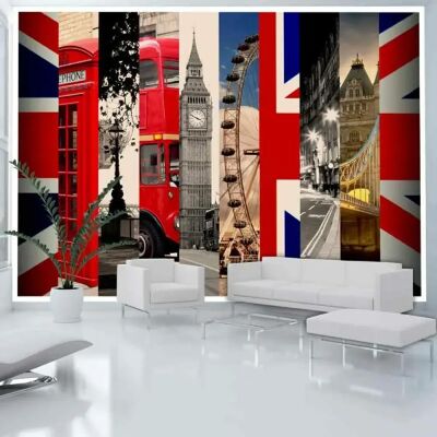 Papier Peint London de Artgeist - 300x210 - Mur Mural Élégant - Publicité Papier Peint London de Artgeist - 300x210 - Mur Mural Élégant - Publicité