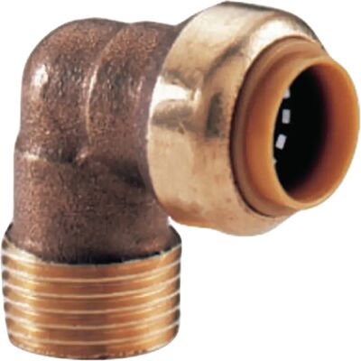 coude instantané 90 degrés - tube cuivre - femelle 18 mm / mâle à visser 15 x 21 mm - comap tectite classic - Publicité coude instantané 90 degrés - tube cuivre - femelle 18 mm / mâle à visser 15 x 21 mm - comap tectite classic - Publicité